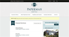 Desktop Screenshot of paperman.com